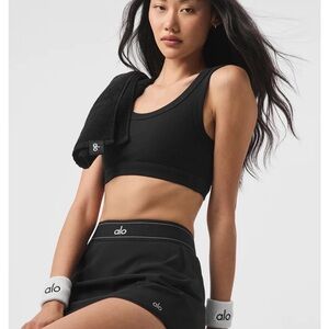 ALO SPORTS BRA - RIBBED- medium support